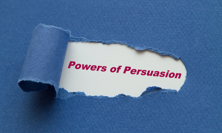 persuasion - the final step in the sales process